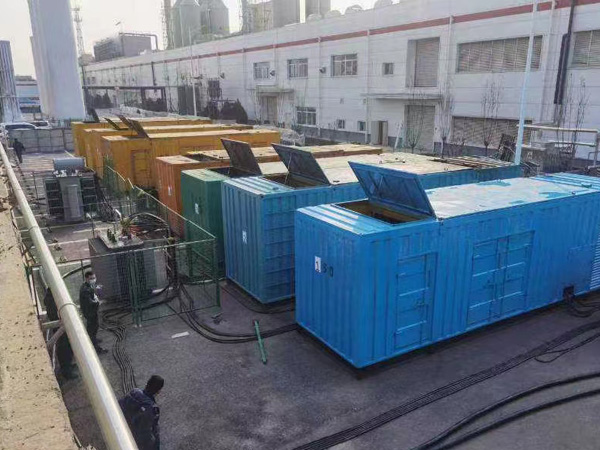 遵义柴油发电机出租案例展示